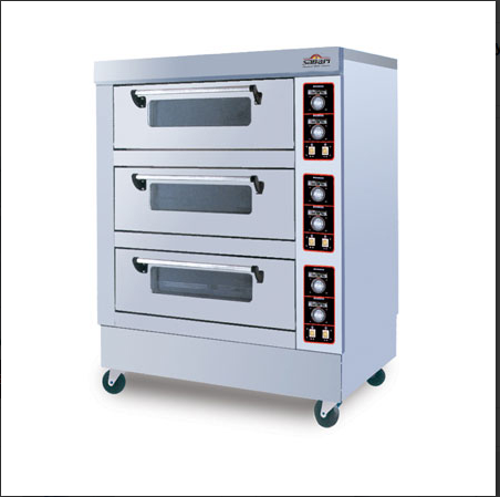 3-deck baking oven